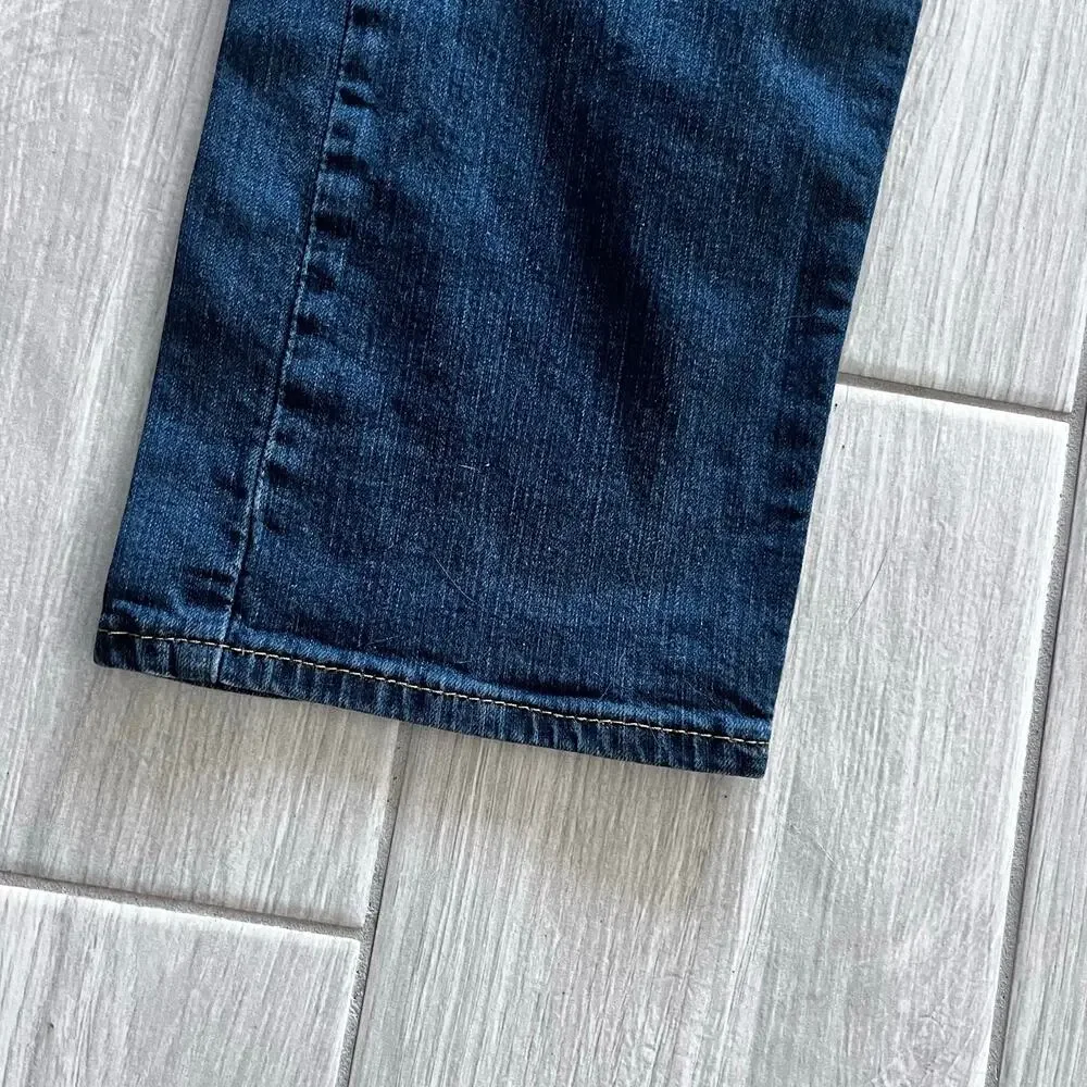 Levi's 505 Men's 36x30 Regular Fit Straight Leg Blue Denim Jeans Pants Classic